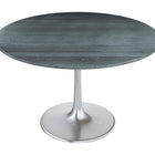 Zuo Metropolis Dining Table Gray & Silver
