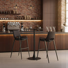 Zuo Valleta Bar Table Black