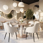 Zuo Hawley Adjustable Dining Table Natural