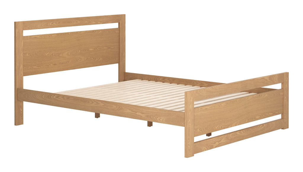Zuo Repos Queen Bed Brown