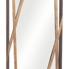 Zuo Tolix Mirror Antique Gold & Black