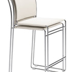 Zuo Verbena Counter Stool (Set of 2) Cream