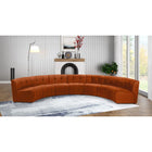 Meridian Furniture Limitless Modular Velvet 7pc. Sectional - Sofas