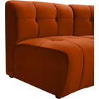 Meridian Furniture Limitless Modular Velvet 5pc. Sectional - Sofas