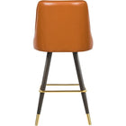 Meridian Furniture Portnoy Faux Leather Bar | Counter Stool - Stools