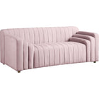 Meridian Furniture Naya Velvet Loveseat - Loveseats