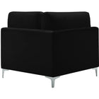 Meridian Furniture Julia Velvet Modular Corner Chair - Chairs