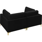 Meridian Furniture Julia Velvet Modular 75 Sofa - Sofas