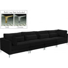 Meridian Furniture Julia Velvet Modular 142 Sofa - Sofas
