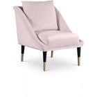 Meridian Furniture Elegante Velvet Chair - Pink - Chairs