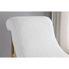 Meridian Furniture Nube Faux Sheepskin Fur Accent Chair - Chairs
