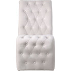 Meridian Furniture Curve Velvet Dining Chair - Dining Chairs