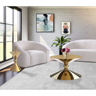 Meridian Furniture Malia Coffee Table - Gold - Coffee Tables