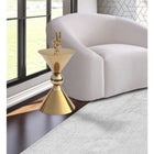 Meridian Furniture Malia End Table - Gold - End Table