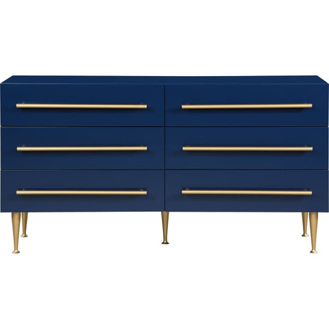 Meridian Furniture Marisol Dresser - Navy - Drawers & Dressers