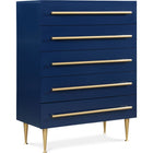 Meridian Furniture Marisol Chest - Navy - Chest