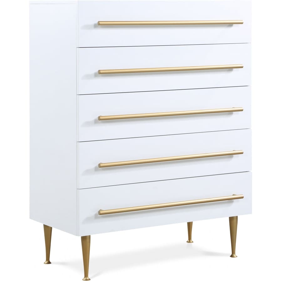 Meridian Furniture Marisol Chest - White - Chest