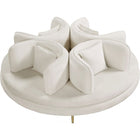 Meridian Furniture Circlet Velvet Roundabout Sofa - Sofas