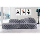 Meridian Furniture Royal Velvet 2pc. Sectional - Sofas