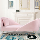 Meridian Furniture Nolan Velvet Chaise - Chaise