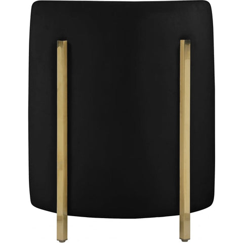 Meridian Furniture Rotunda Velvet Chair - Black - Chairs
