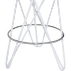 Meridian Furniture Mercury Counter Stool - Silver - Stools