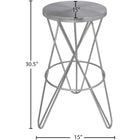 Meridian Furniture Mercury Bar Stool - Stools