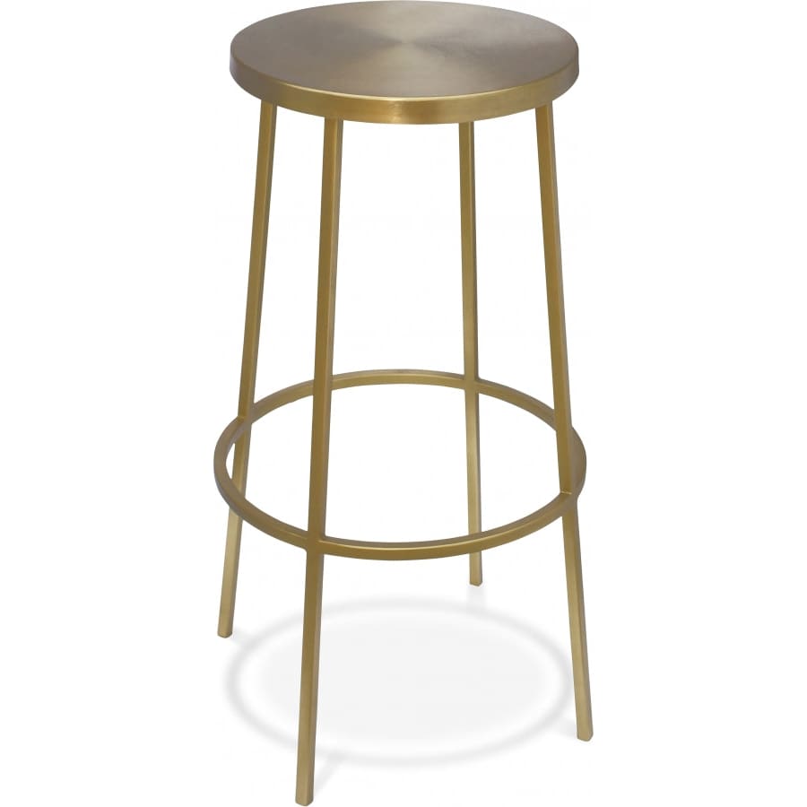 Meridian Furniture Tyson Bar Stool - Gold - Stools