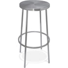 Meridian Furniture Tyson Bar Stool - Silver - Stools