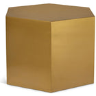 Meridian Furniture Hexagon Modular Coffee Table - Gold - Coffee Tables
