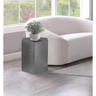 Meridian Furniture Hexagon End Table - Chrome - End Table