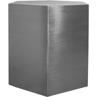 Meridian Furniture Hexagon End Table - Chrome - End Table
