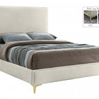 Meridian Furniture Geri Velvet King Bed - Bedroom Beds