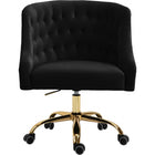 Meridian Furniture Arden Velvet Office Chair - Gold - Office Chairs