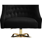 Meridian Furniture Arden Velvet Office Chair - Gold - Office Chairs