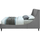 Meridian Furniture Eva Velvet Queen Bed - Bedroom Beds