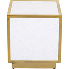 Meridian Furniture Glitz End Table - White - End Table