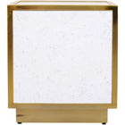 Meridian Furniture Glitz End Table - White - End Table