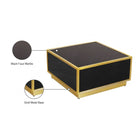 Meridian Furniture Glitz Coffee Table - Black - Coffee Tables