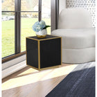 Meridian Furniture Glitz End Table - Black - End Table