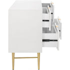 Meridian Furniture Modernist Dresser - Gold - Drawers & Dressers