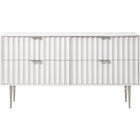 Meridian Furniture Modernist Dresser - Chrome - Drawers & Dressers