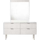 Meridian Furniture Modernist Dresser - Chrome - Drawers & Dressers