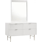 Meridian Furniture Modernist Dresser - Chrome - Drawers & Dressers