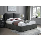 Meridian Furniture Misha Polyester Fabric King Bed - Bedroom Beds
