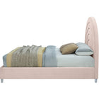 Meridian Furniture Rainbow Velvet Full Bed - Bedroom Beds