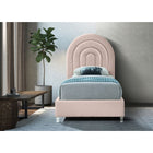 Meridian Furniture Rainbow Velvet Twin Bed - Bedroom Beds