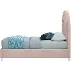 Meridian Furniture Rainbow Velvet Twin Bed - Bedroom Beds