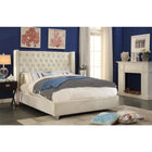 Meridian Furniture Aiden Velvet Full Bed - Bedroom Beds