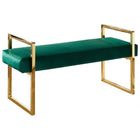 Meridian Furniture Olivia Velvet Bench - Benches